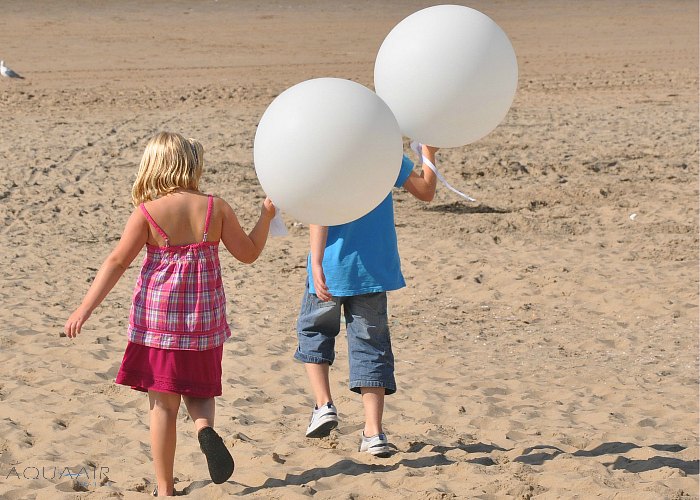 ballonverstreuung begleitballons ascheverstreuung mit heliumballon kinder orte noordwijk aan zee